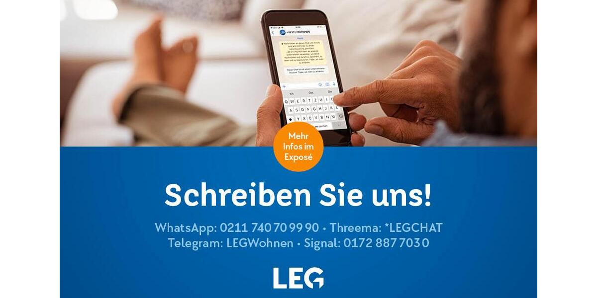 Etagenwohnung Dortmund Innenstadt West - 2 Zimmer, 45 m&sup2;, 436&euro; | Angebot:25853506