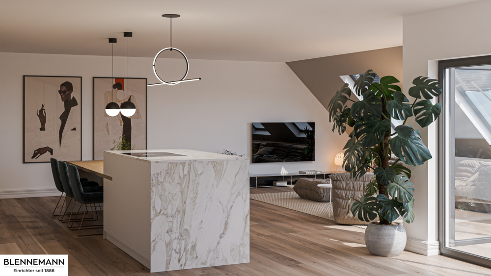 Etagenwohnung Bochum Innenstadt - 3.5 Zimmer, 175 m&sup2;, 839.000&euro; | Angebot:20366451