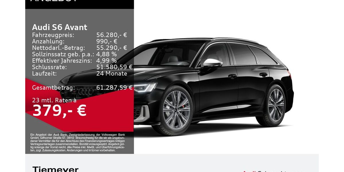 Audi S6 16.479 km 55.680 &euro; Lüdenscheid 58511