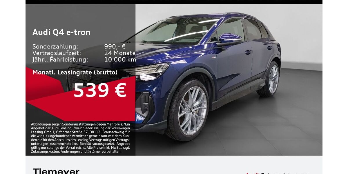 Audi Q4 e-tron 23.382 km 42.250 &euro; Bochum 44809