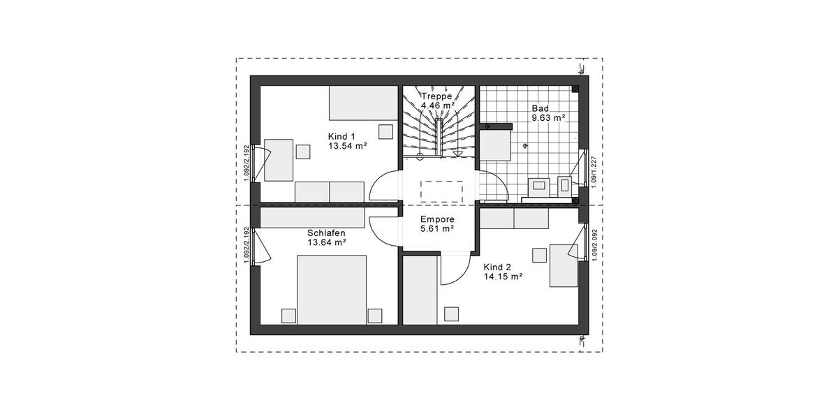 Einfamilienhaus Dortmund Aplerbeck - 3 Zimmer, 122 m&sup2;, 2.099&euro; | Angebot:26664406