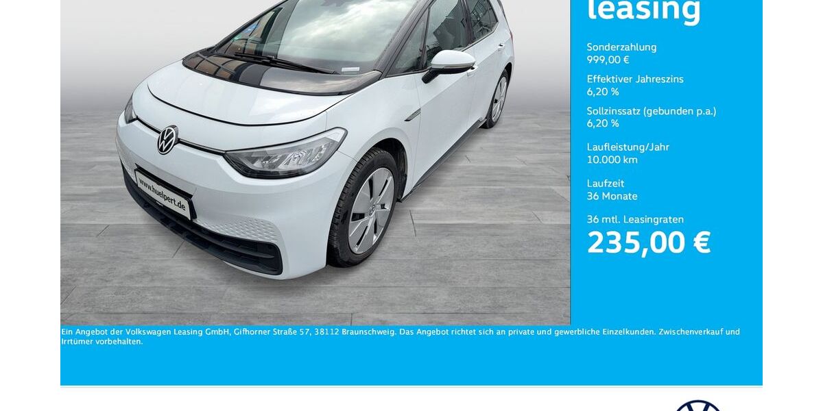 VW ID.3 26.621 km 18.880 &euro; Bergkamen 59192