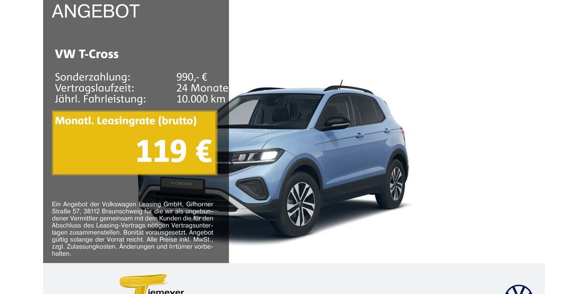 VW T-Cross 4.587 km 19.870 &euro; Lüdenscheid 58507