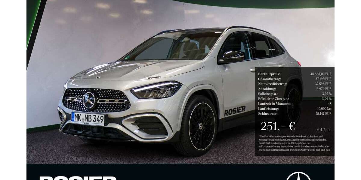 Mercedes-Benz GLA 200 14.500 km 46.568 &euro; Menden 58706