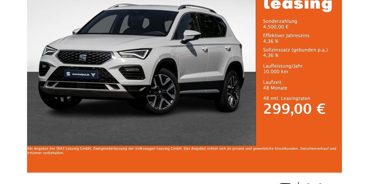 Seat Ateca 1.990 km 34.922 &euro; Dortmund 44379