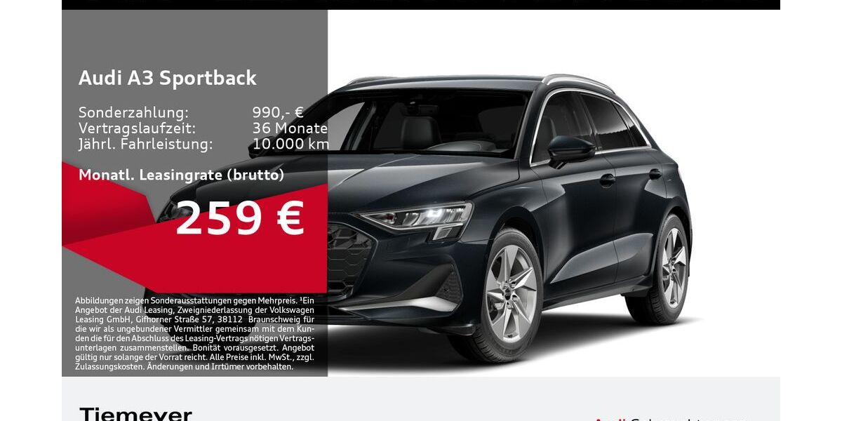 Audi A3 14.851 km 28.990 &euro; Bochum 44809