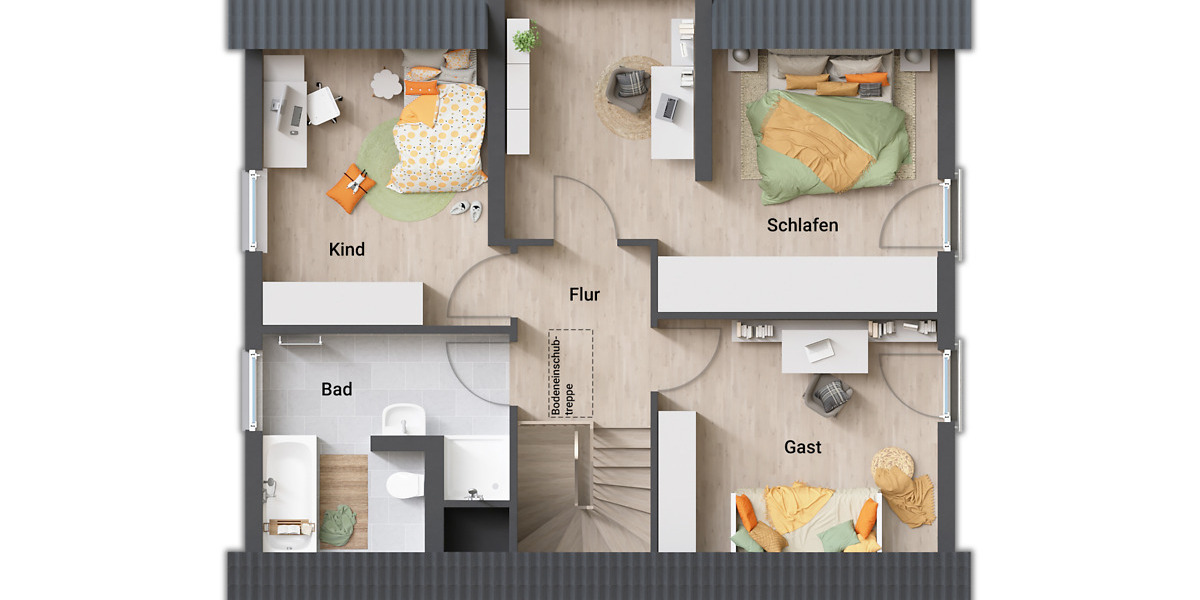 Mehrfamilienhaus, Wohnhaus Bergkamen Mitte - 5 Zimmer, 121 m&sup2;, 441.850&euro; | Angebot:25678878