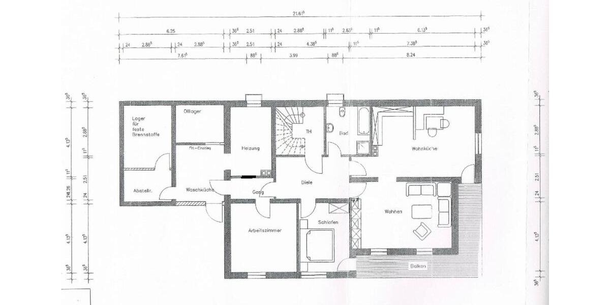 Etagenwohnung Bochum Bochum-Südwest - 3.5 Zimmer, 100 m&sup2;, 799&euro; | Angebot:25048214