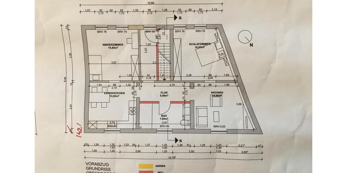 Etagenwohnung Iserlohn Grüne - 3 Zimmer, 76 m&sup2;, 986&euro; | Angebot:25612849