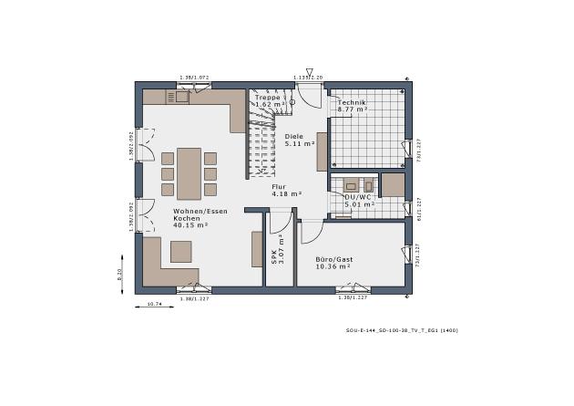 Einfamilienhaus Dortmund Brackel - 6 Zimmer, 145 m&sup2;, 2.000&euro; | Angebot:24365178