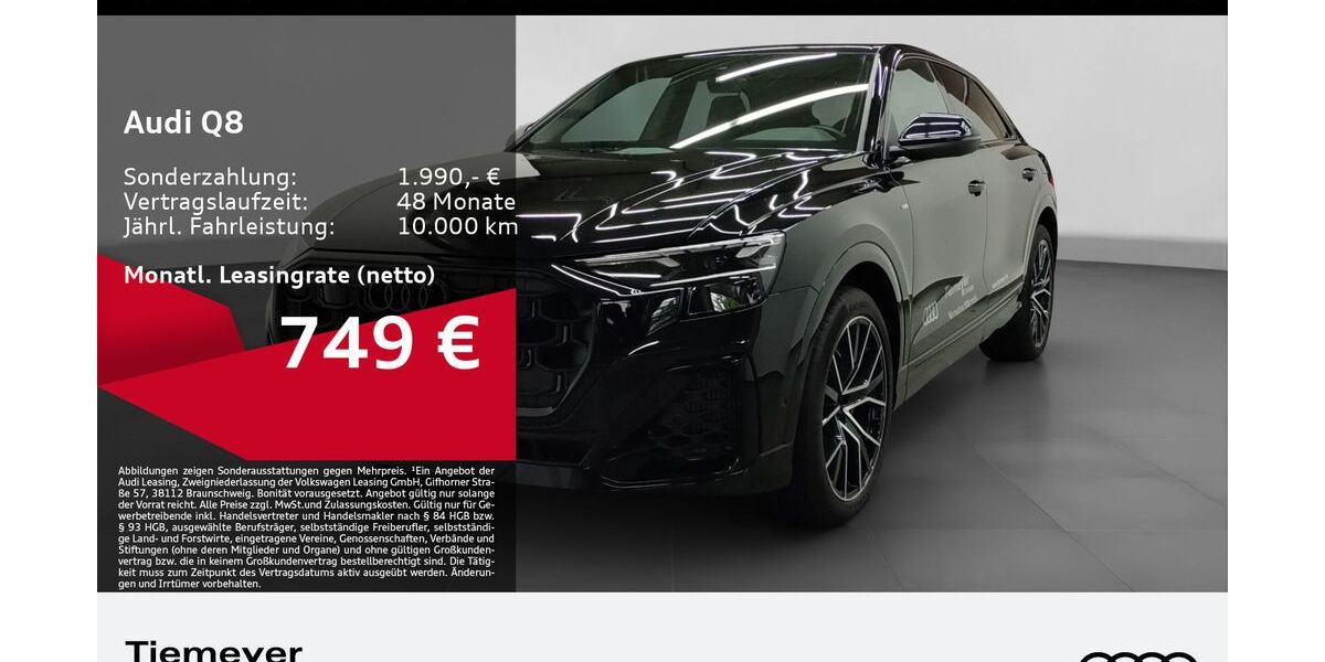 Audi Q8 9.990 km 84.840 &euro; Bochum 44892