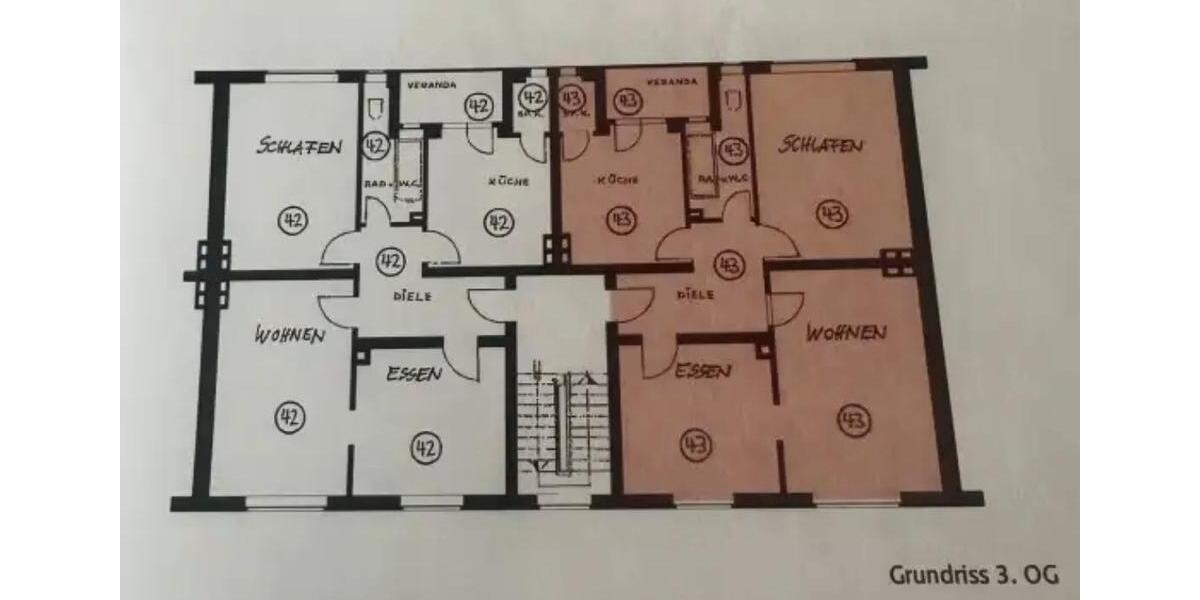 Etagenwohnung Dortmund Hörde - 3 Zimmer, 86 m&sup2;, 229.000&euro; | Angebot:27092406