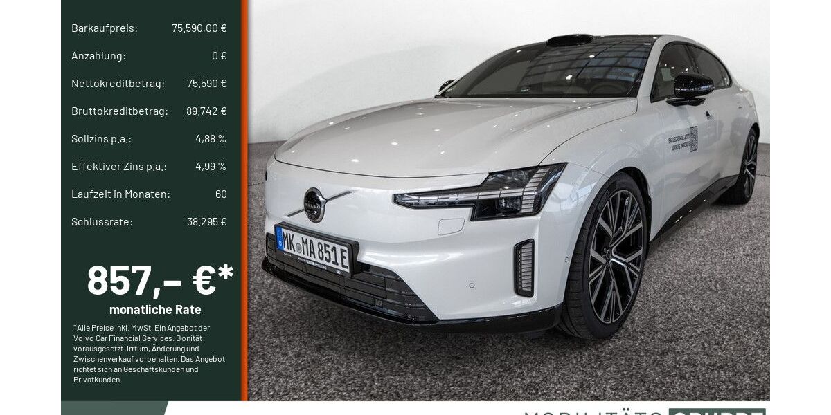 Volvo ES90 3.471 km 75.590 &euro; Lüdenscheid 58507