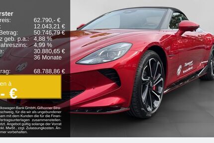 MG Cyberster 1.500 km 62.790 &euro; Hemer 58675