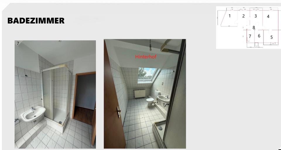 Dachgeschoßwohnung Lüdenscheid Brügge - 5 Zimmer, 85 m&sup2;, 950&euro; | Angebot:24736644
