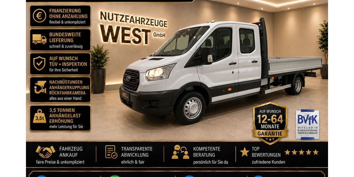 Ford Transit 49.999 km 27.490 &euro; Datteln 45711