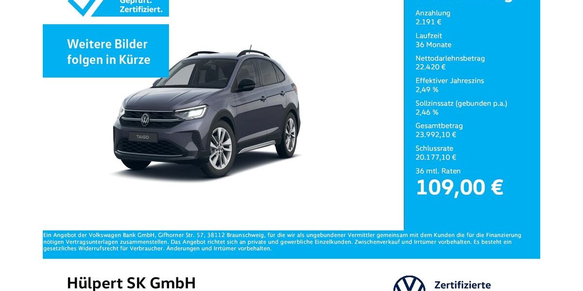 VW Taigo 5.627 km 24.377 &euro; Bergkamen 59192