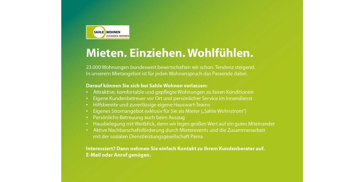 Etagenwohnung Lüdenscheid Staberg - 2 Zimmer, 51 m&sup2;, 340&euro; | Angebot:26677441