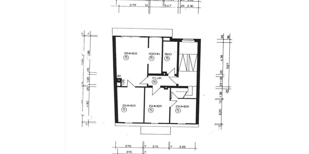 Dachgeschoßwohnung Hagen Hagen-Nord - 4.5 Zimmer, 93 m&sup2;, 149.000&euro; | Angebot:26125632