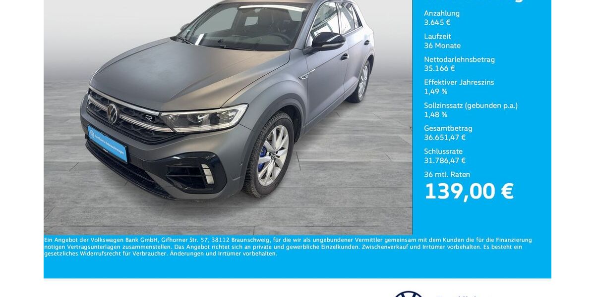 VW T-Roc 11.093 km 38.811 &euro; Bergkamen 59192