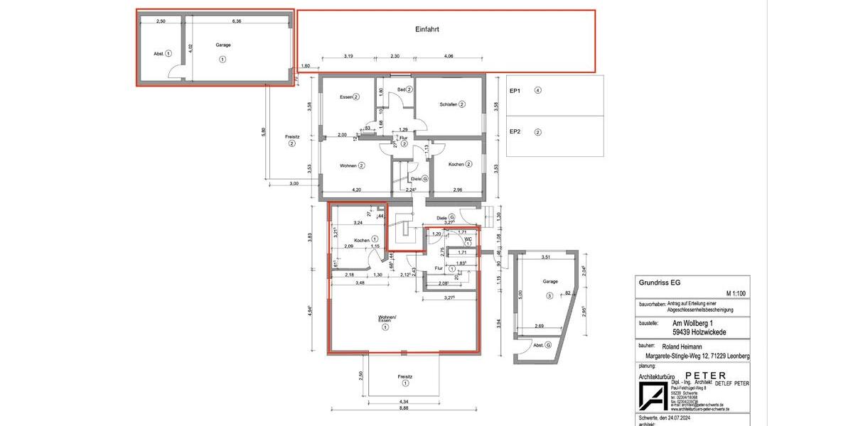 Etagenwohnung Holzwickede - 4 Zimmer, 126 m&sup2;, 339.000&euro; | Angebot:26516284