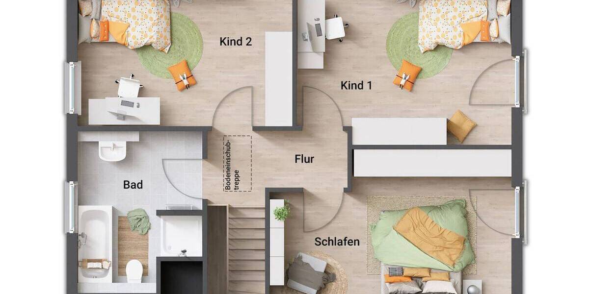 Einfamilienhaus Dortmund Löttringhausen - 5 Zimmer, 142 m&sup2;, 580.629&euro; | Angebot:26401157