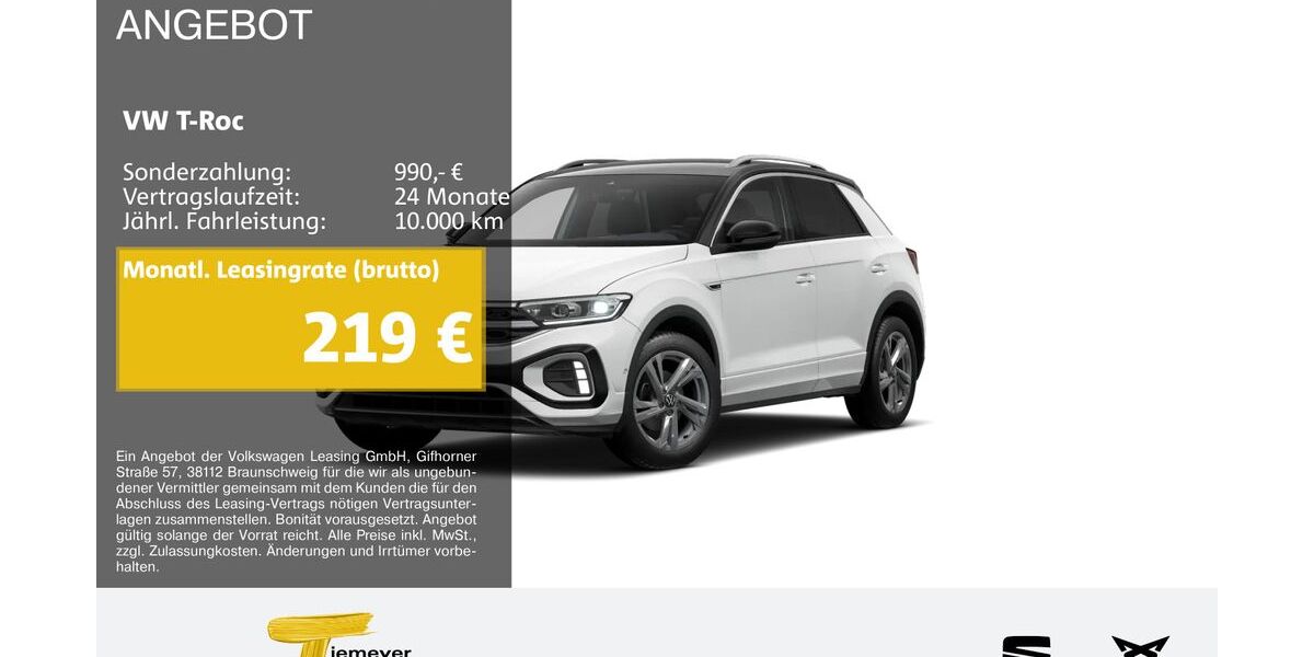 VW T-Roc 26.528 km 28.870 &euro; Hemer 58675