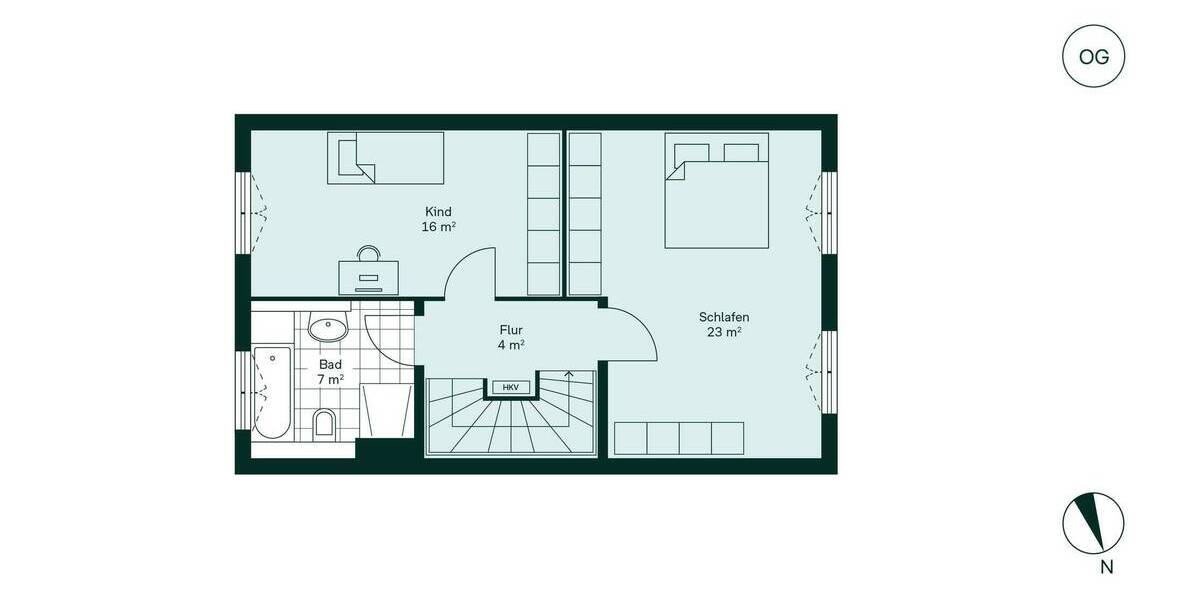 Doppelhaushälfte Bergkamen Weddinghofen - 4 Zimmer, 136 m&sup2;, 472.300&euro; | Angebot:25664072