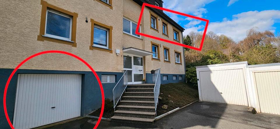 Etagenwohnung Hagen Hohenlimburg - 3 Zimmer, 87 m&sup2;, 1.050&euro; | Angebot:25961265