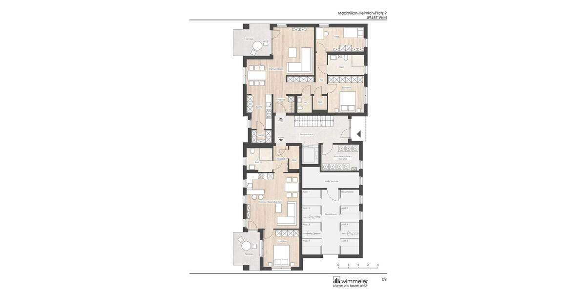Etagenwohnung Werl - 3 Zimmer, 97 m&sup2;, 373.400&euro; | Angebot:25671463