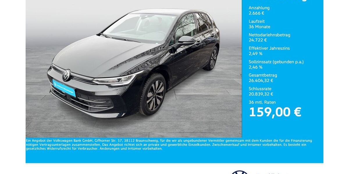 VW Golf 9.000 km 27.411 &euro; Dortmund 44379