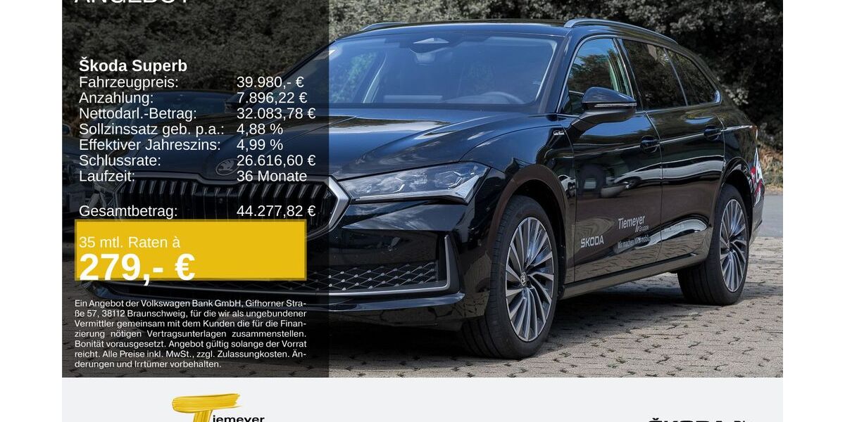 Skoda Superb 6.400 km 38.480 &euro; Werdohl 58791