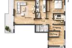 Dachgeschoßwohnung Arnsberg Holzen - 3 Zimmer, 85 m&sup2;, 807&euro; | Angebot:25882195