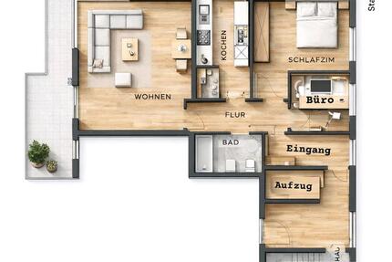 Wohnung Arnsberg Holzen - 3 Zimmer, 85 m&sup2;, 807&euro; | Angebot:25882195