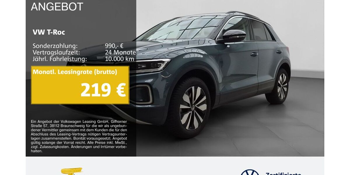 VW T-Roc 25.914 km 27.430 &euro; Lüdenscheid 58507