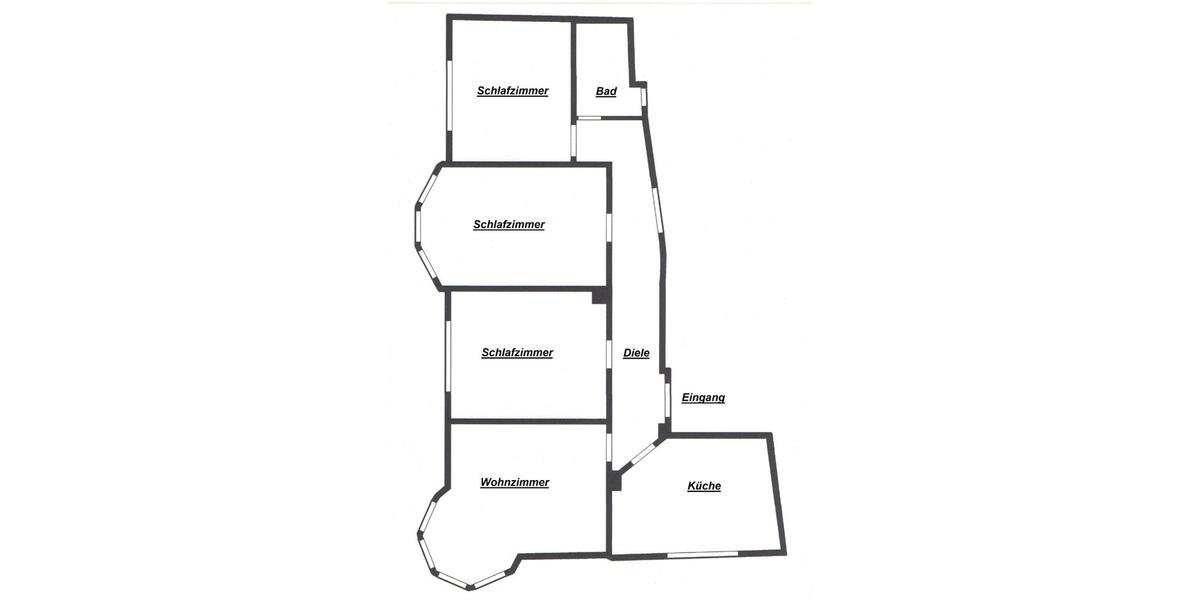 Etagenwohnung Hagen - 4 Zimmer, 96 m&sup2;, 770&euro; | Angebot:26674364