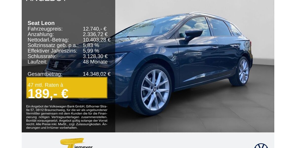 Seat Leon 86.280 km 12.740 &euro; Bochum 44892