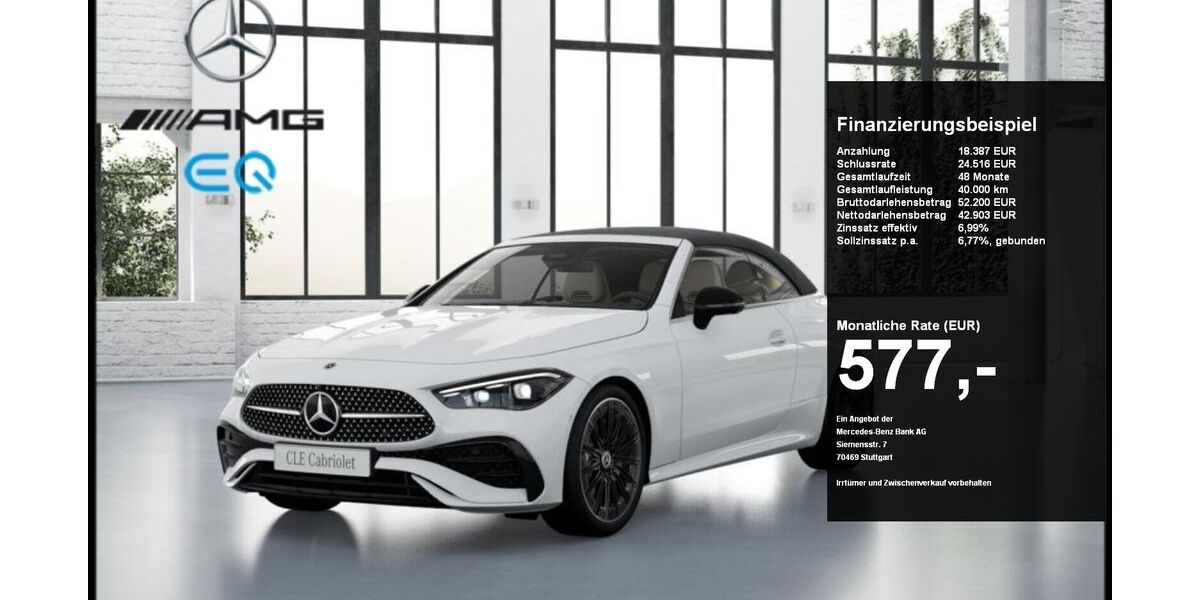 Mercedes-Benz CLE 300 20.269 km 59.900 &euro; Unna 59423