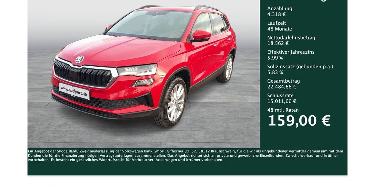 Skoda Karoq 74.270 km 22.770 &euro; Dortmund 44309