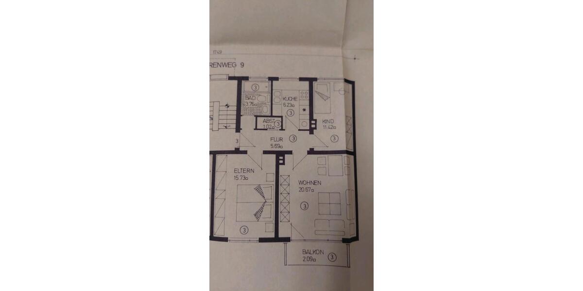 Etagenwohnung Werne - 3.5 Zimmer, 66 m&sup2;, 117.000&euro; | Angebot:26417358
