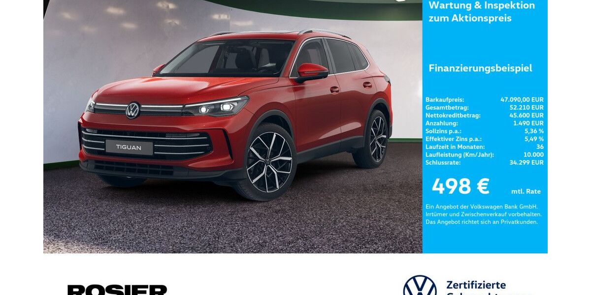 VW Tiguan 9.911 km 46.919 &euro; Menden 58706