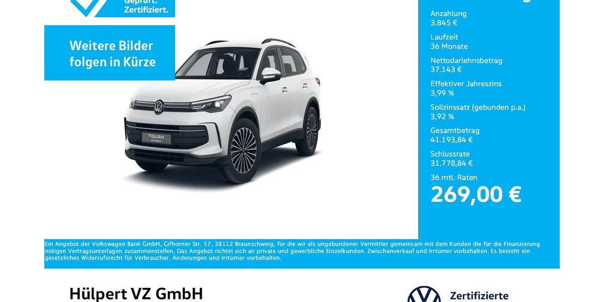 VW Tiguan 9.111 km 39.998 &euro; Dortmund 44141