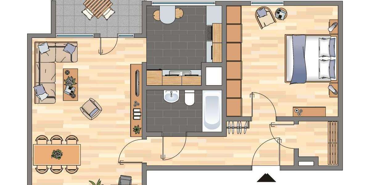 Etagenwohnung Dortmund Nette - 2 Zimmer, 53 m&sup2;, 443&euro; | Angebot:25915566