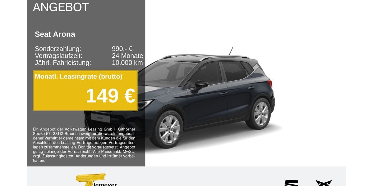 Seat Arona 20.610 km 23.130 &euro; Bochum 44809