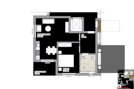 Wohnung Waltrop - 2 Zimmer, 56 m&sup2;, 810&euro; | Angebot:24428782