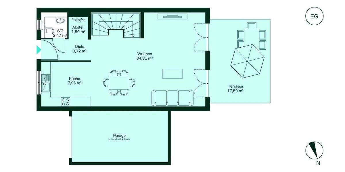 Doppelhaushälfte Bergkamen Weddinghofen - 4 Zimmer, 136 m&sup2;, 499.900&euro; | Angebot:25664085