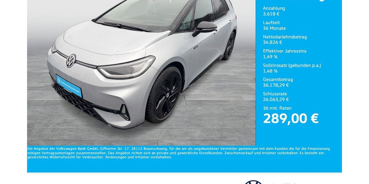 VW ID.3 16.563 km 37.998 &euro; Bergkamen 59192