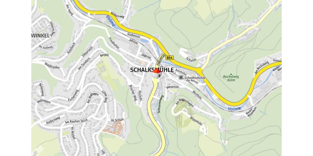 Etagenwohnung Schalksmühle - 2 Zimmer, 67 m&sup2;, 400&euro; | Angebot:25856189