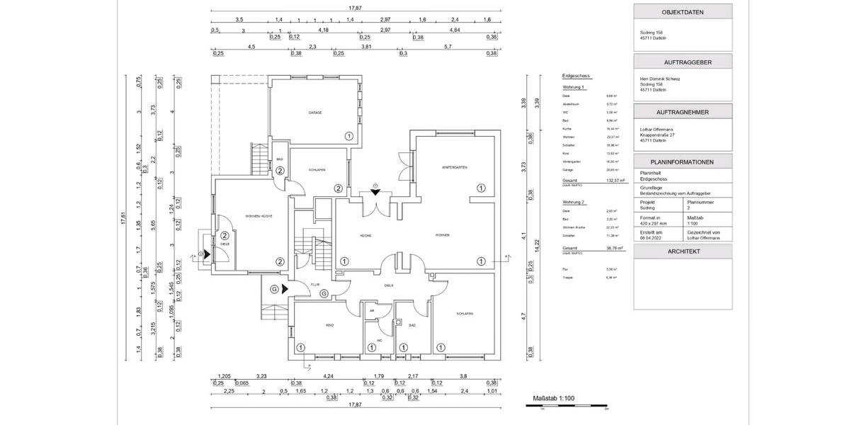 Mehrfamilienhaus, Wohnhaus Datteln - 890.000&euro; | Angebot:27615193