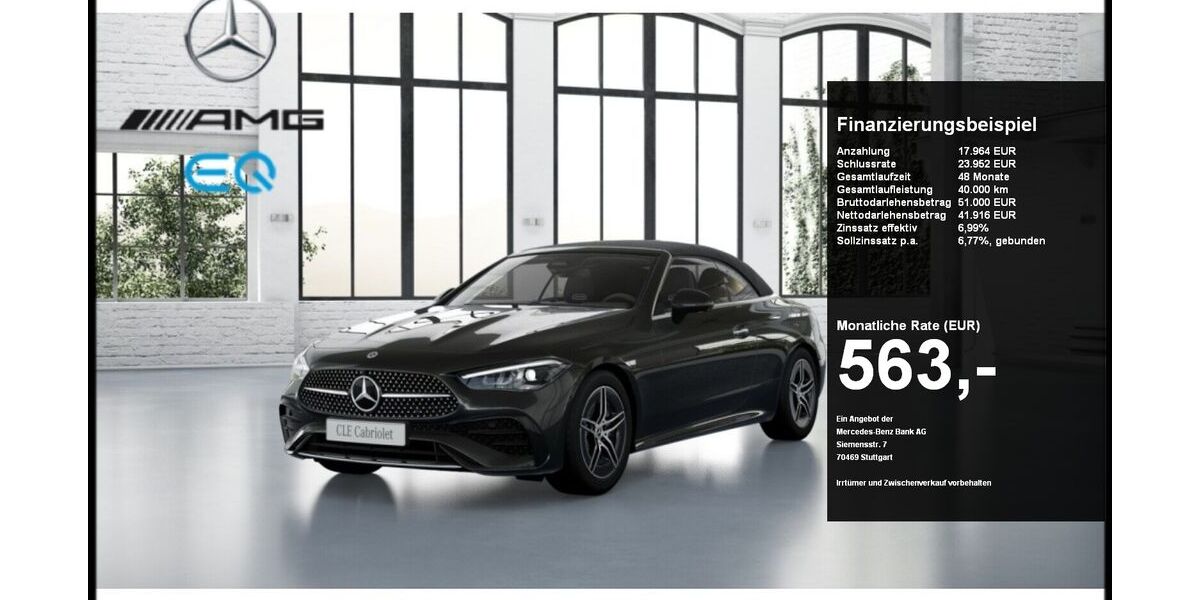 Mercedes-Benz CLE 220 13.018 km 59.790 &euro; Schwerte 58239